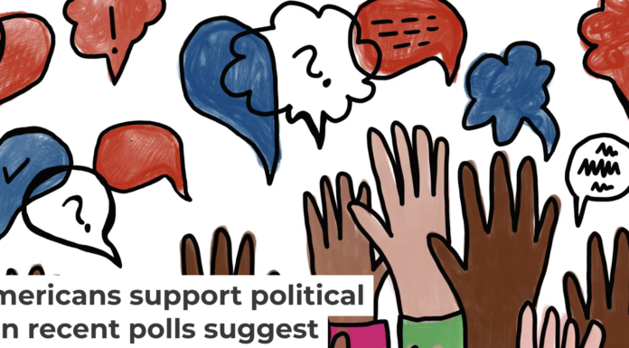 Some surveys have reported that a large number of Americans are willing to support the use of force for political ends. stellalevi, DigitalVision Vectors/Getty Images